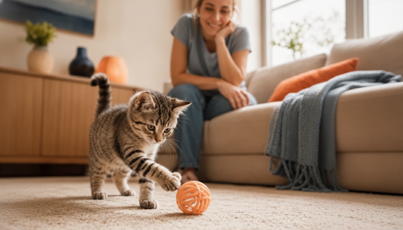 Indoor Cat Enrichment: DIY Toys, Play & Home Setup